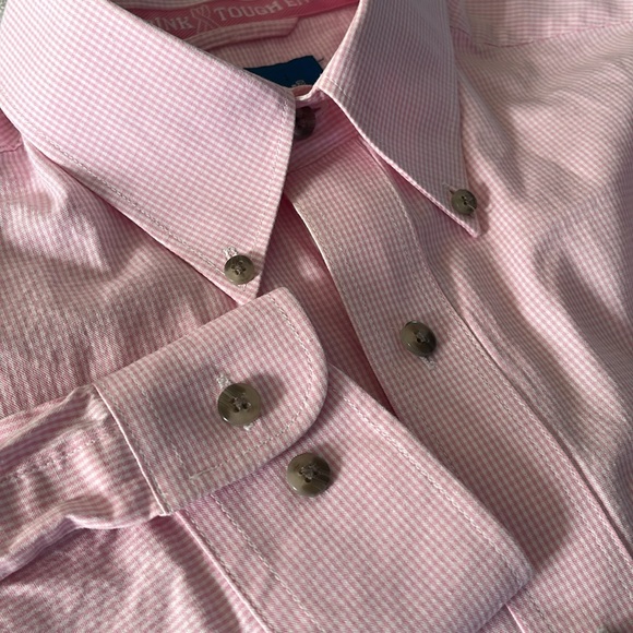 Wrangler Western Shirts / men’s / pink ribbon /sizeM - Picture 6 of 6